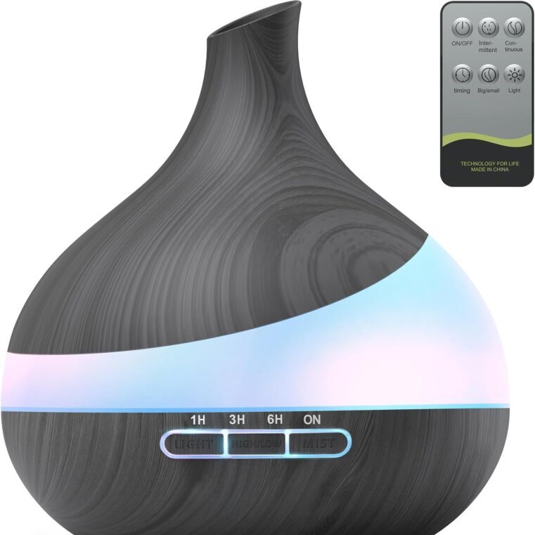 essential oil aroma diffuser with lights