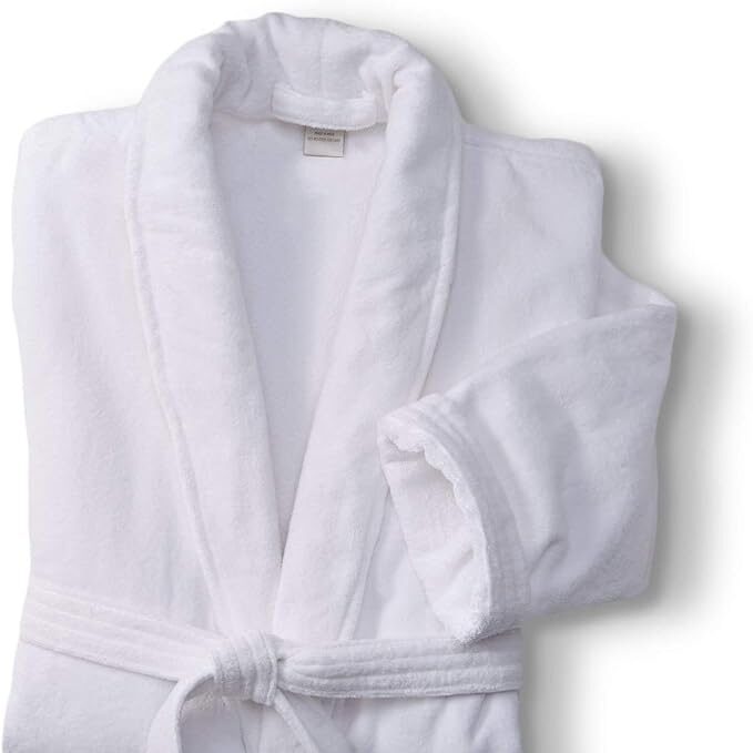 luxury cotton hotel bathrobe