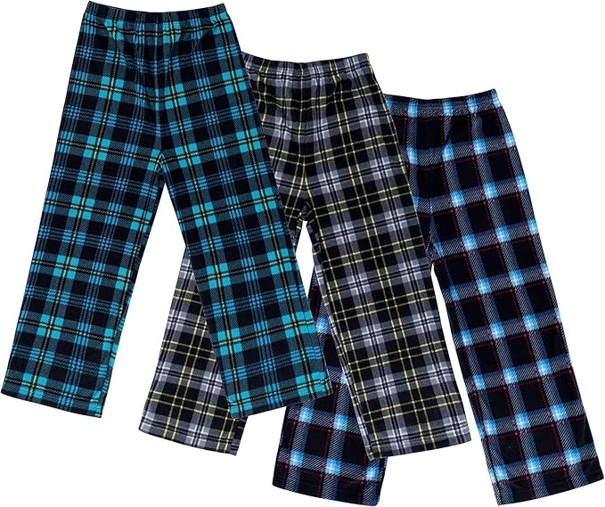 boys plaid pajama pants