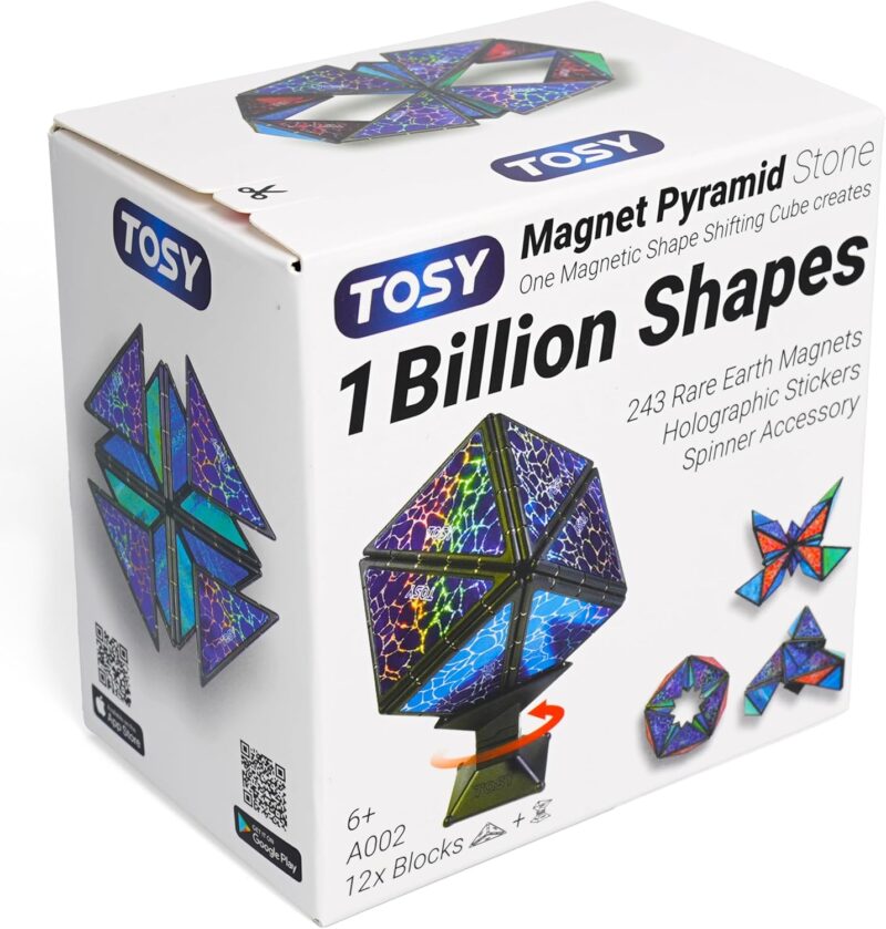 magnetic pyramid puzzle toy