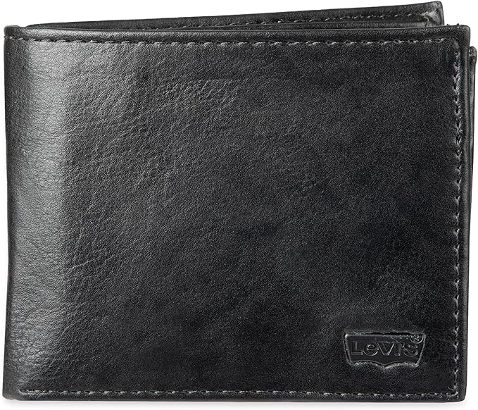Levis mens slim bifold wallet
