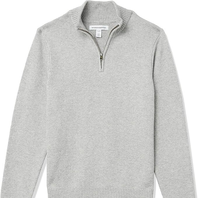 Amazon Essentials Soft Touch Quarter-Zip Sweater