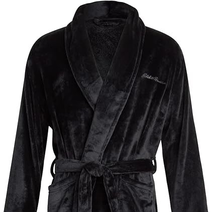 Eddie Bauer mens plush fleece robe