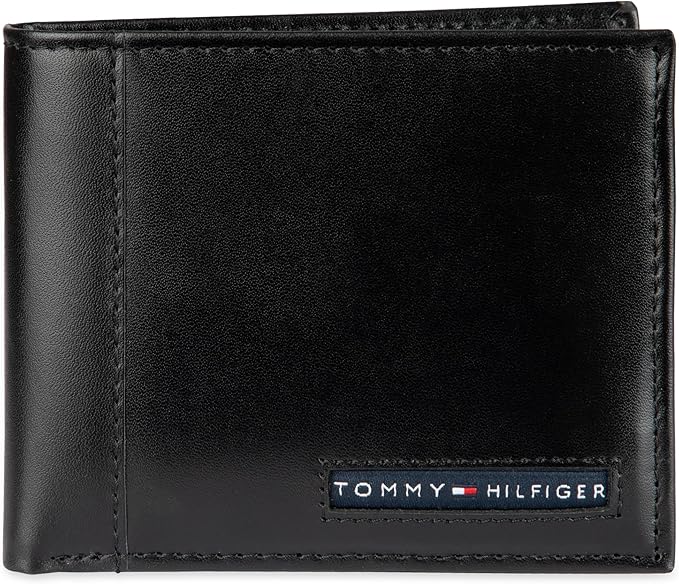 Tommy Hilfiger Leather Passcase Wallet